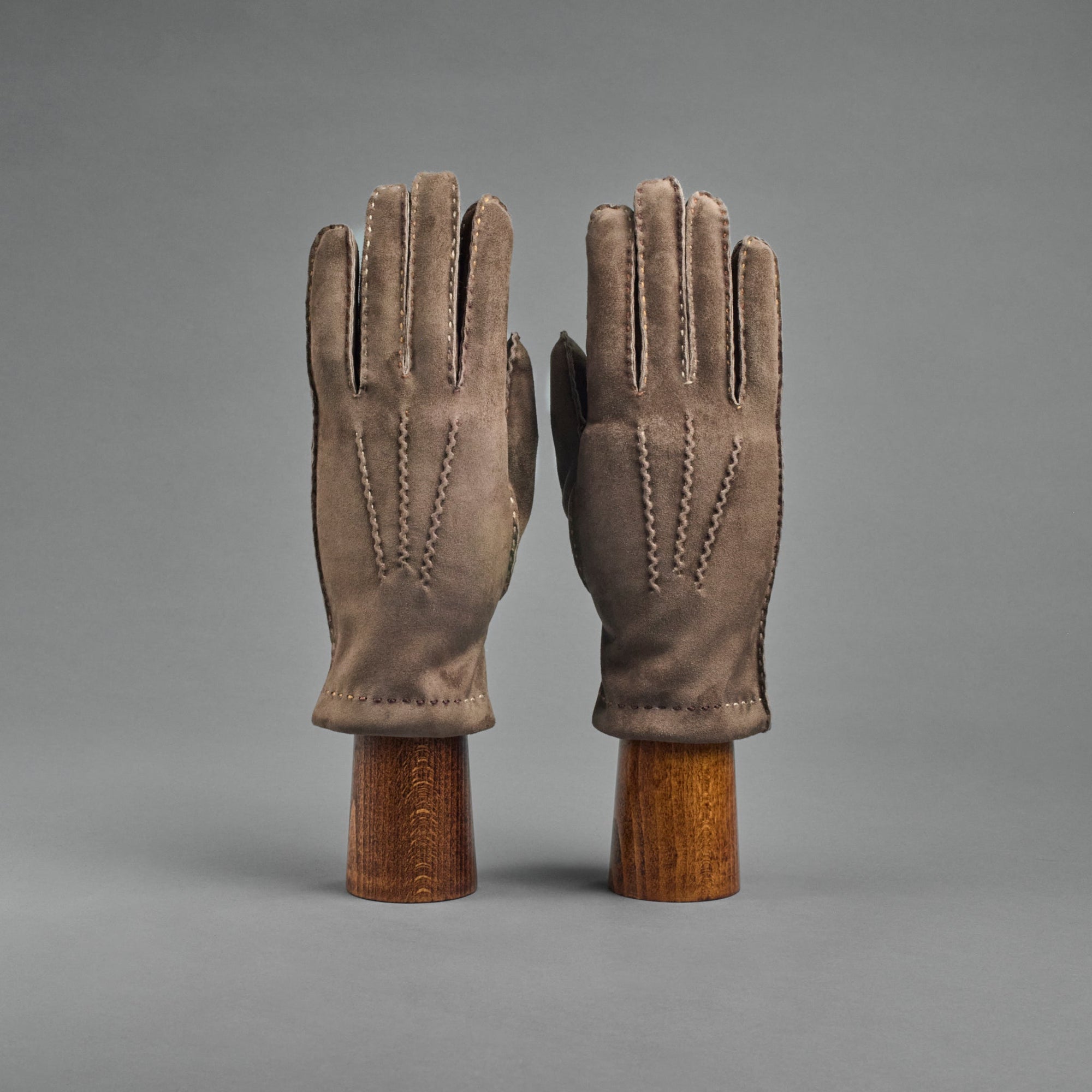 Ladies Gloves from Deep Taupe Reindeer lined with Cashmere