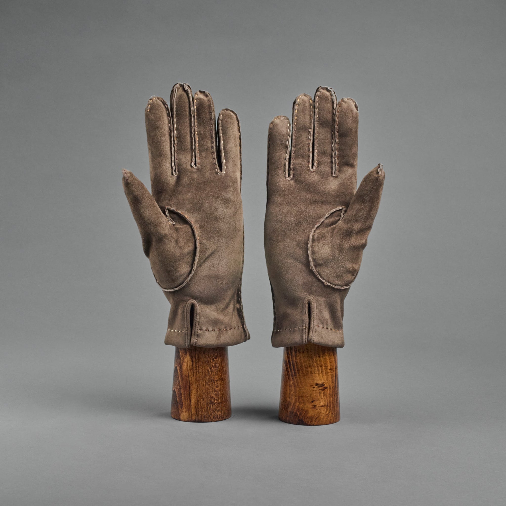 Ladies Gloves from Deep Taupe Reindeer lined with Cashmere