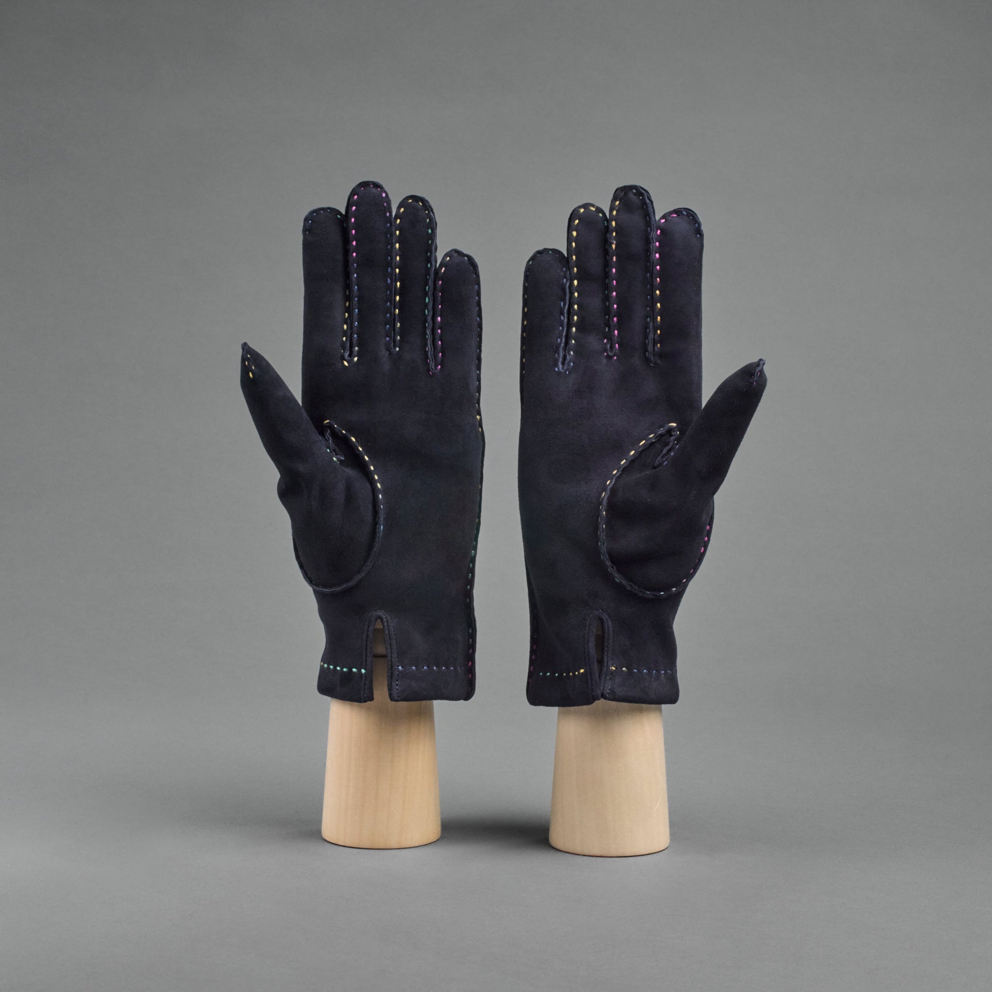 Ladies Gloves from Dark Blue Reindeer lined with Cashmere