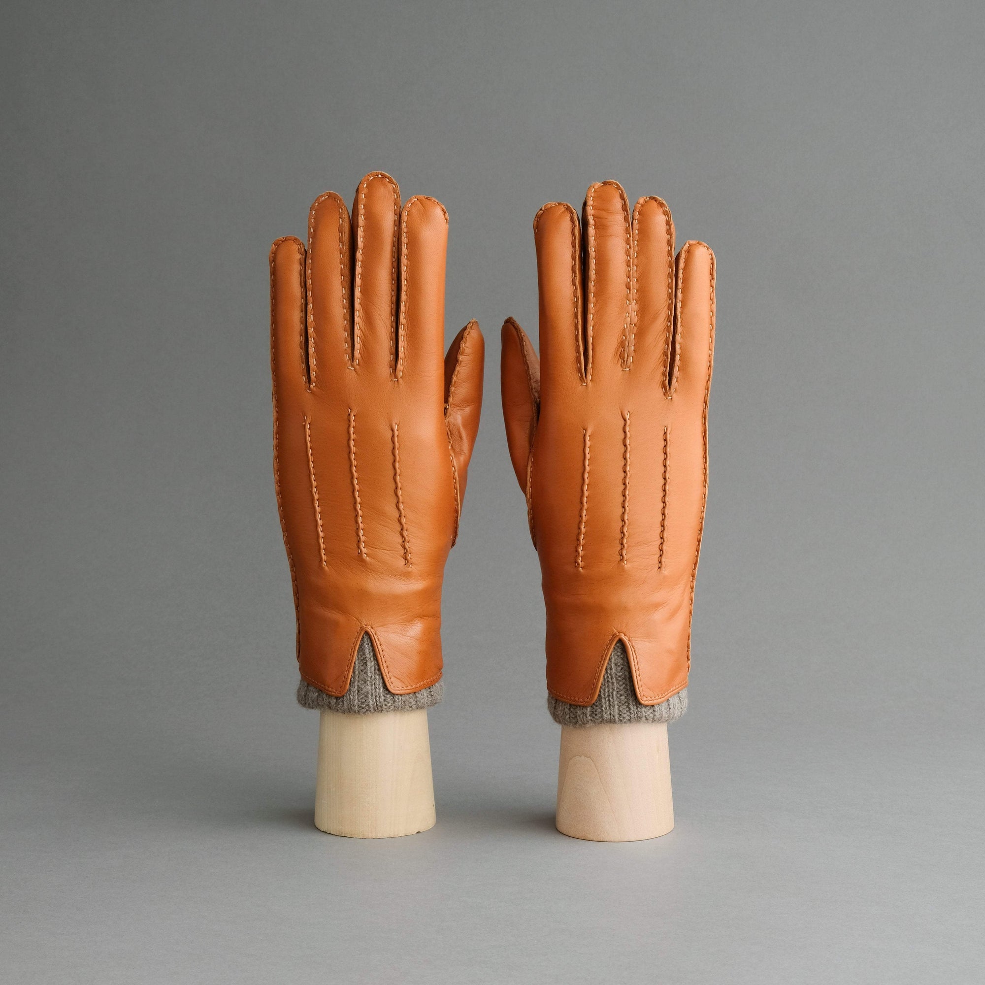 Gentlemen's Gloves from Hair Sheep Nappa Lined with Cashmere - TR Handschuhe Wien - Thomas Riemer Handmade Gloves