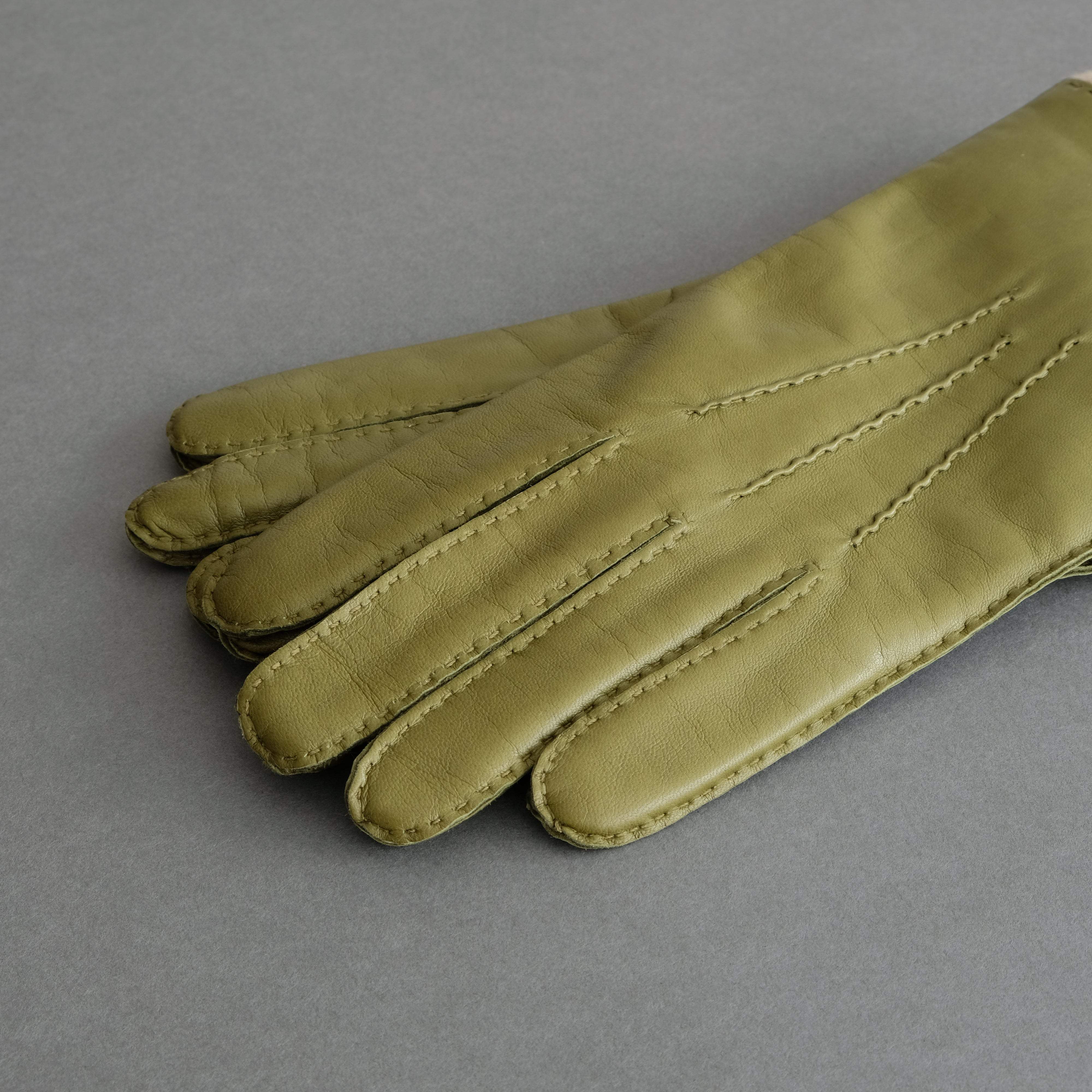 Gentlemen's Gloves from Hair Sheep Nappa Lined with Cashmere - TR Handschuhe Wien - Thomas Riemer Handmade Gloves