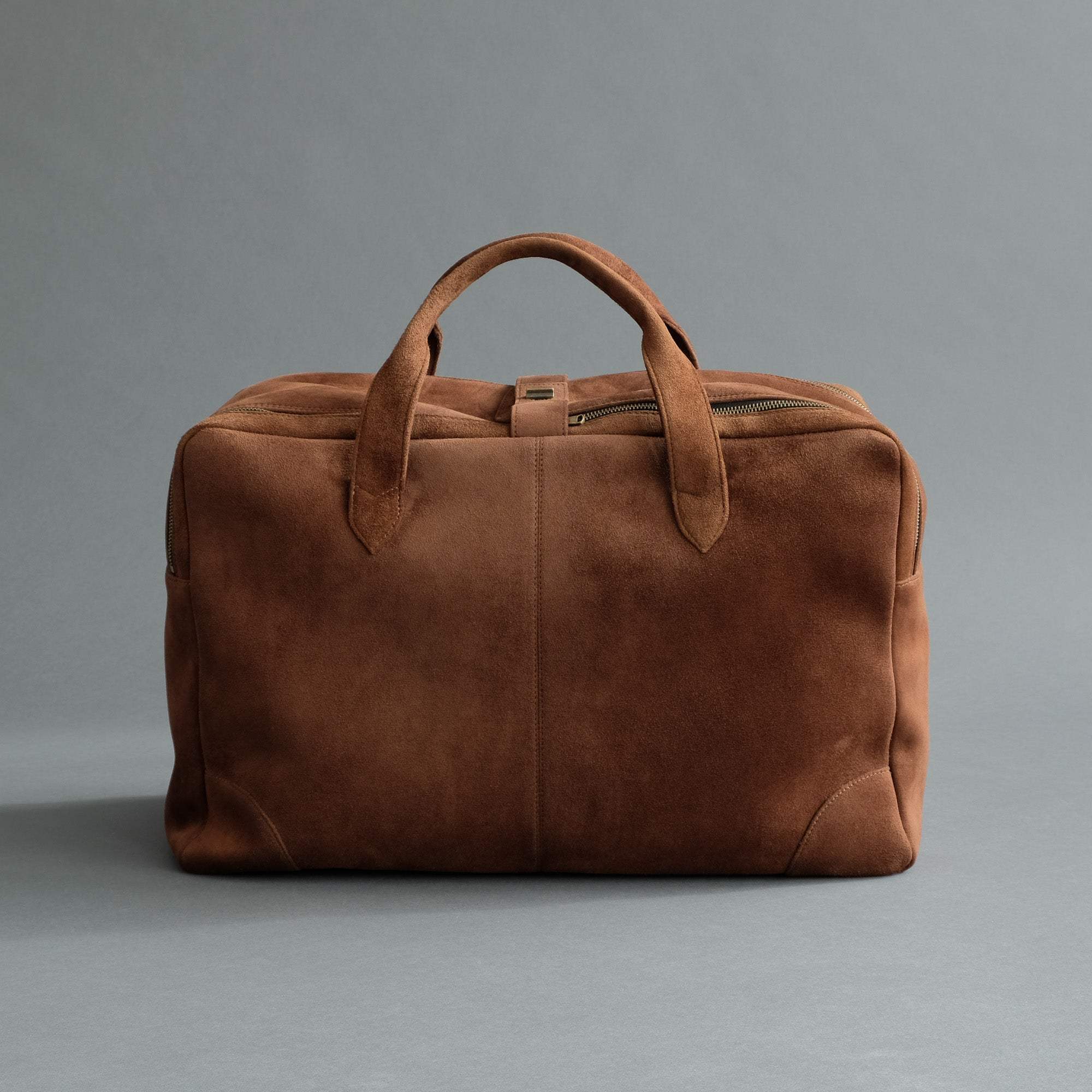 Weekender From Chocolate Brown Goatskin Suede - TR Handschuhe Wien - Thomas Riemer Handmade Gloves