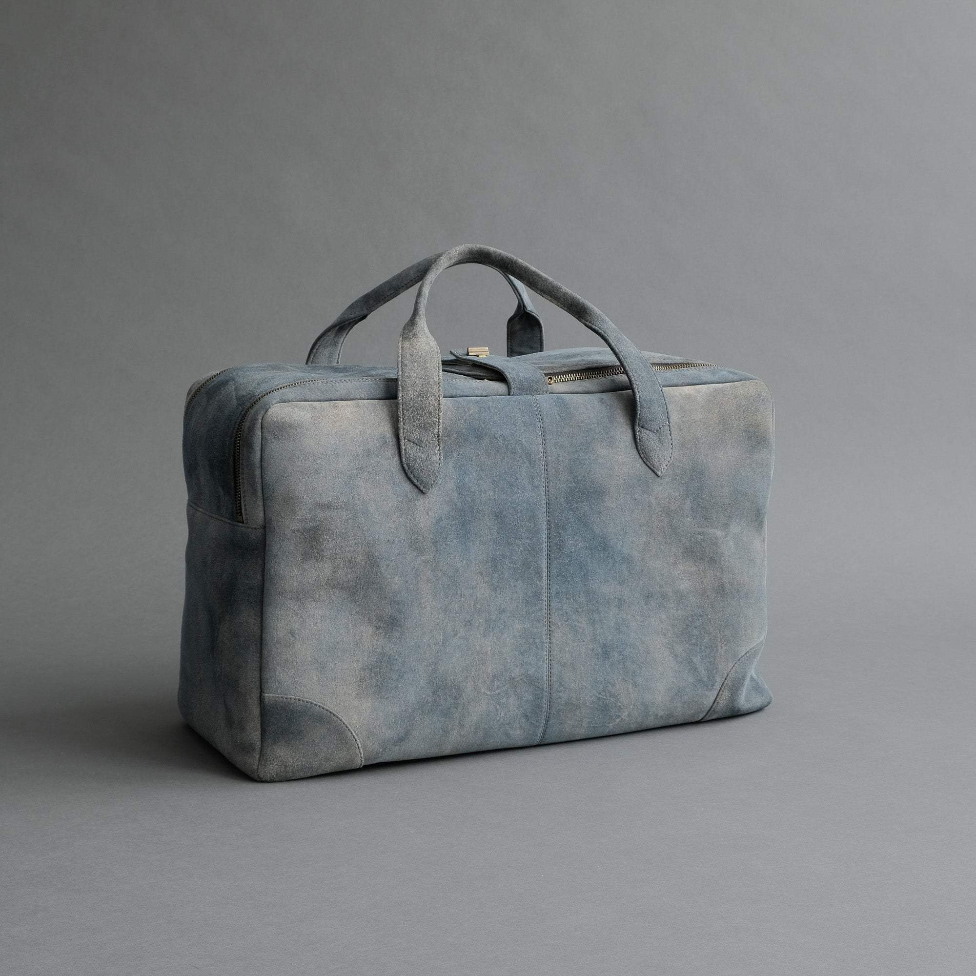 Weekender From Jeans Blue Goatskin Suede - TR Handschuhe Wien - Thomas Riemer Handmade Gloves