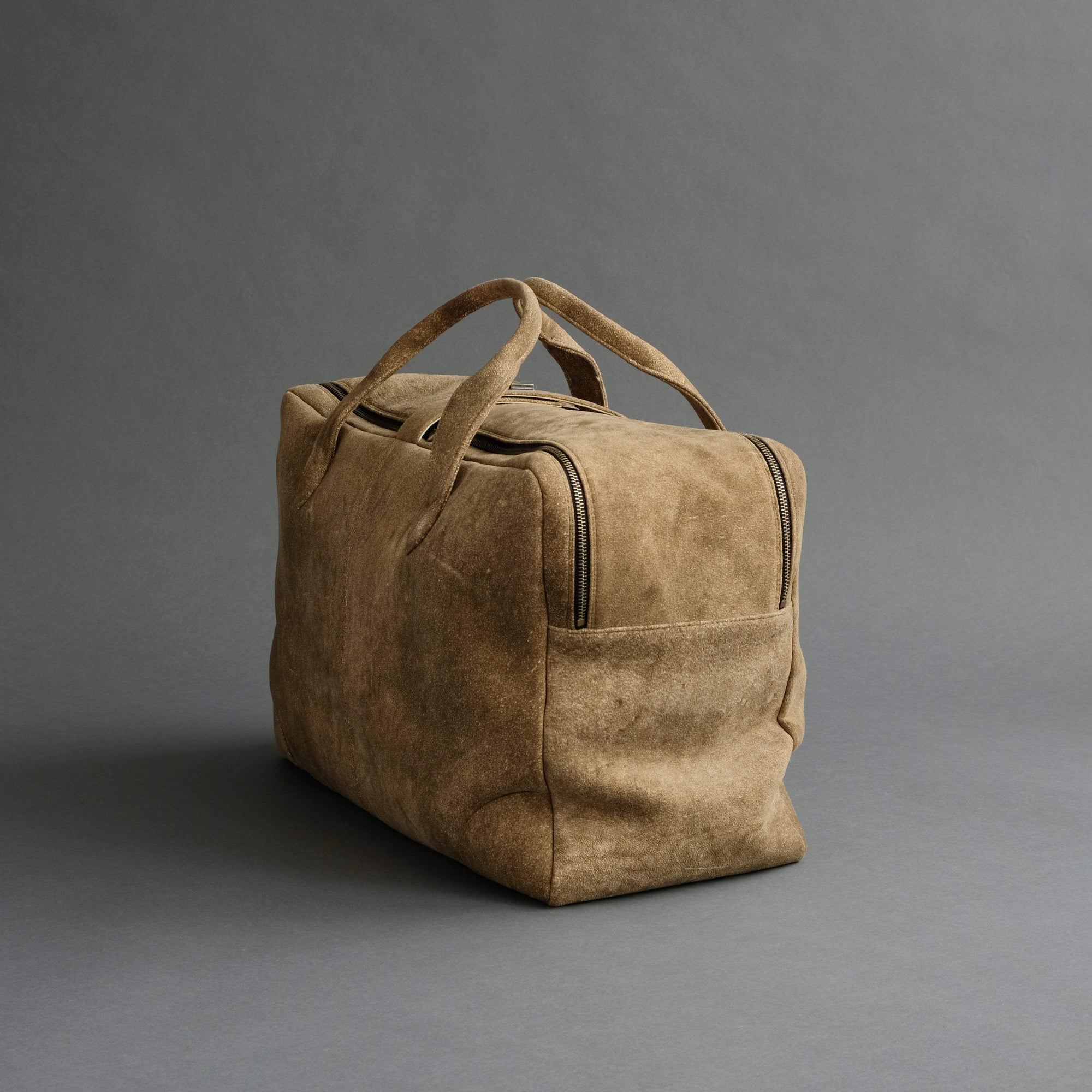 Weekender From Mustard Doeskin Suede - TR Handschuhe Wien - Thomas Riemer Handmade Gloves