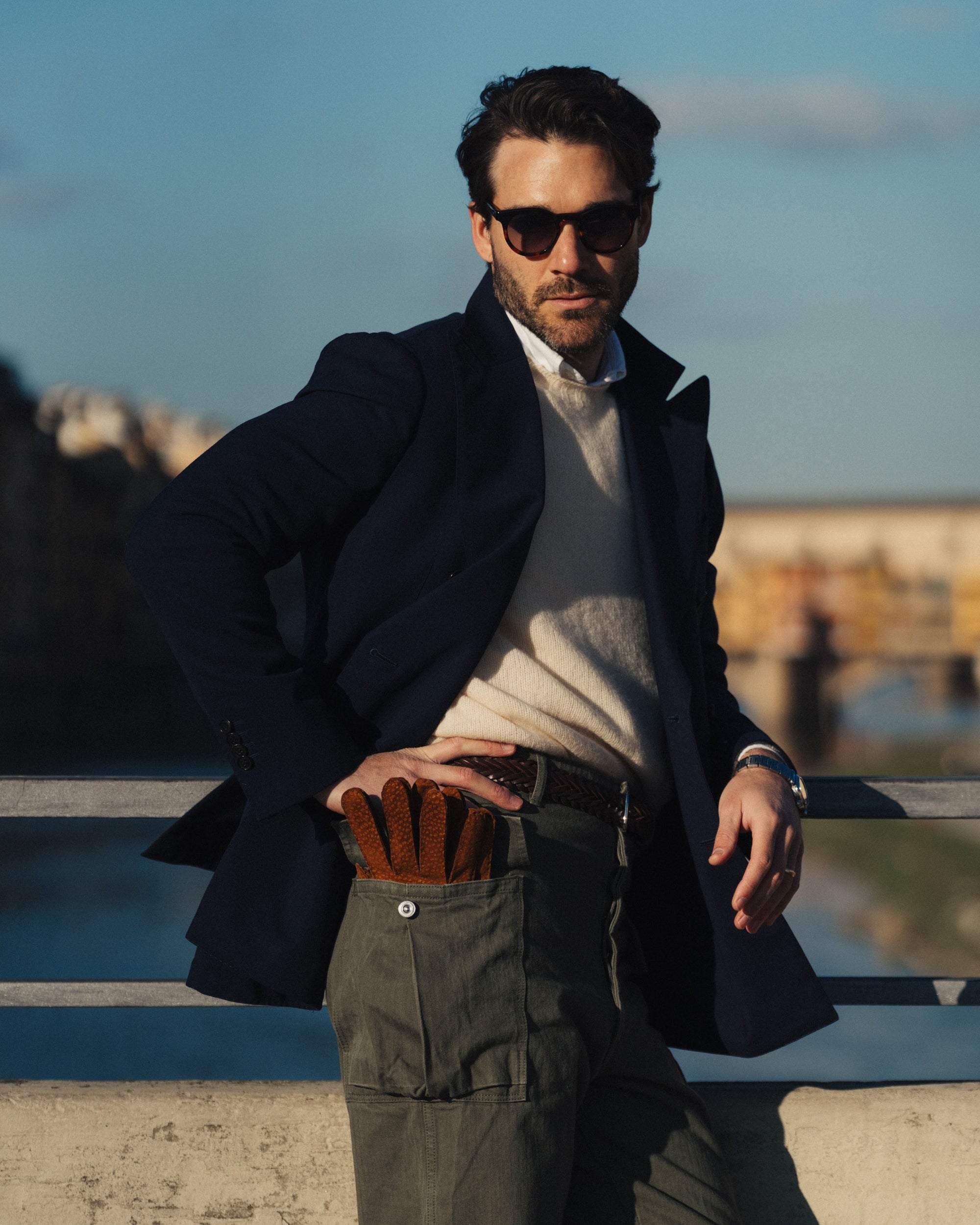 Handmade Gentlemen's Carpincho Gloves