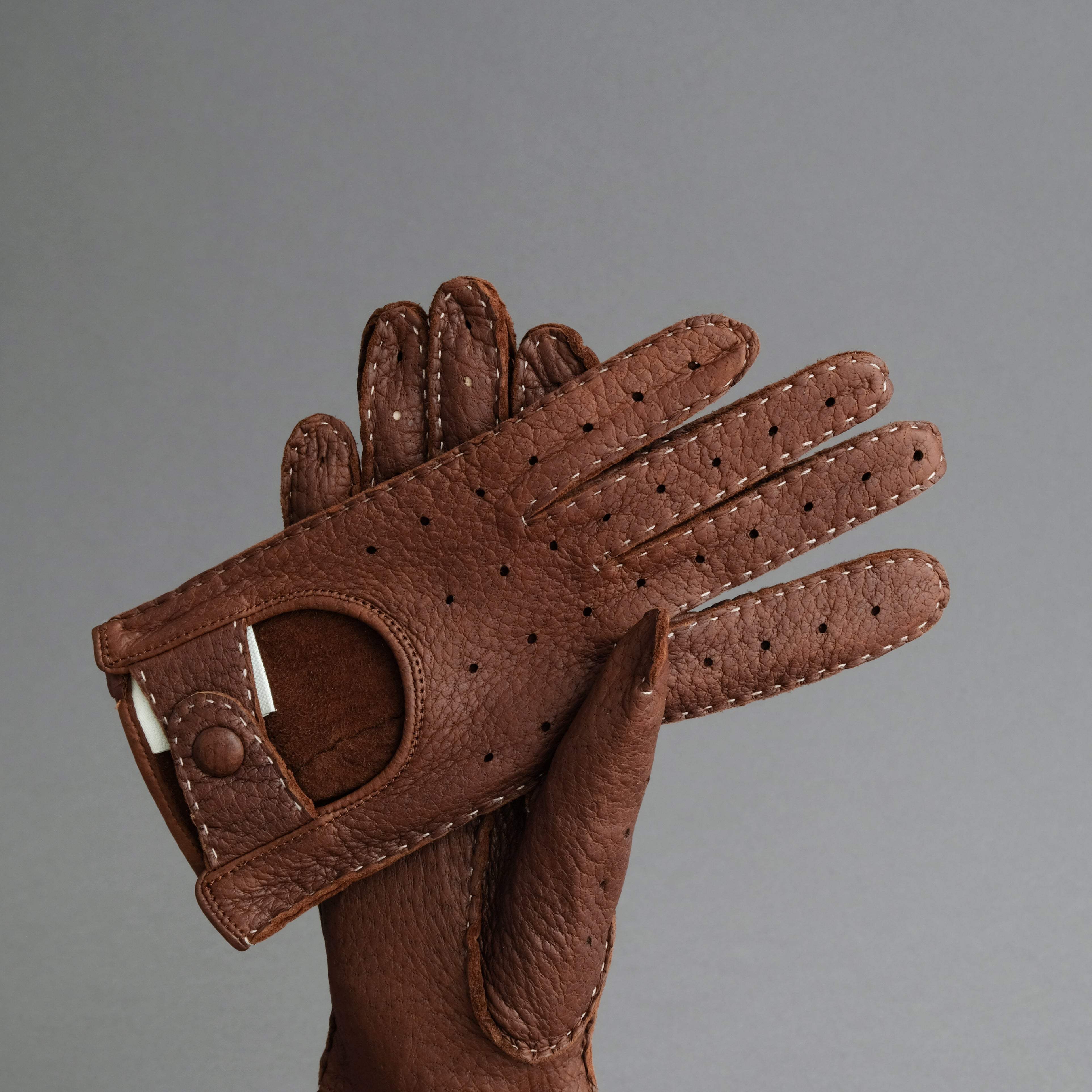 Handgefertigte Peccary Damenhandschuhe – TR Handschuhe Wien - Thomas Riemer  Handmade Gloves