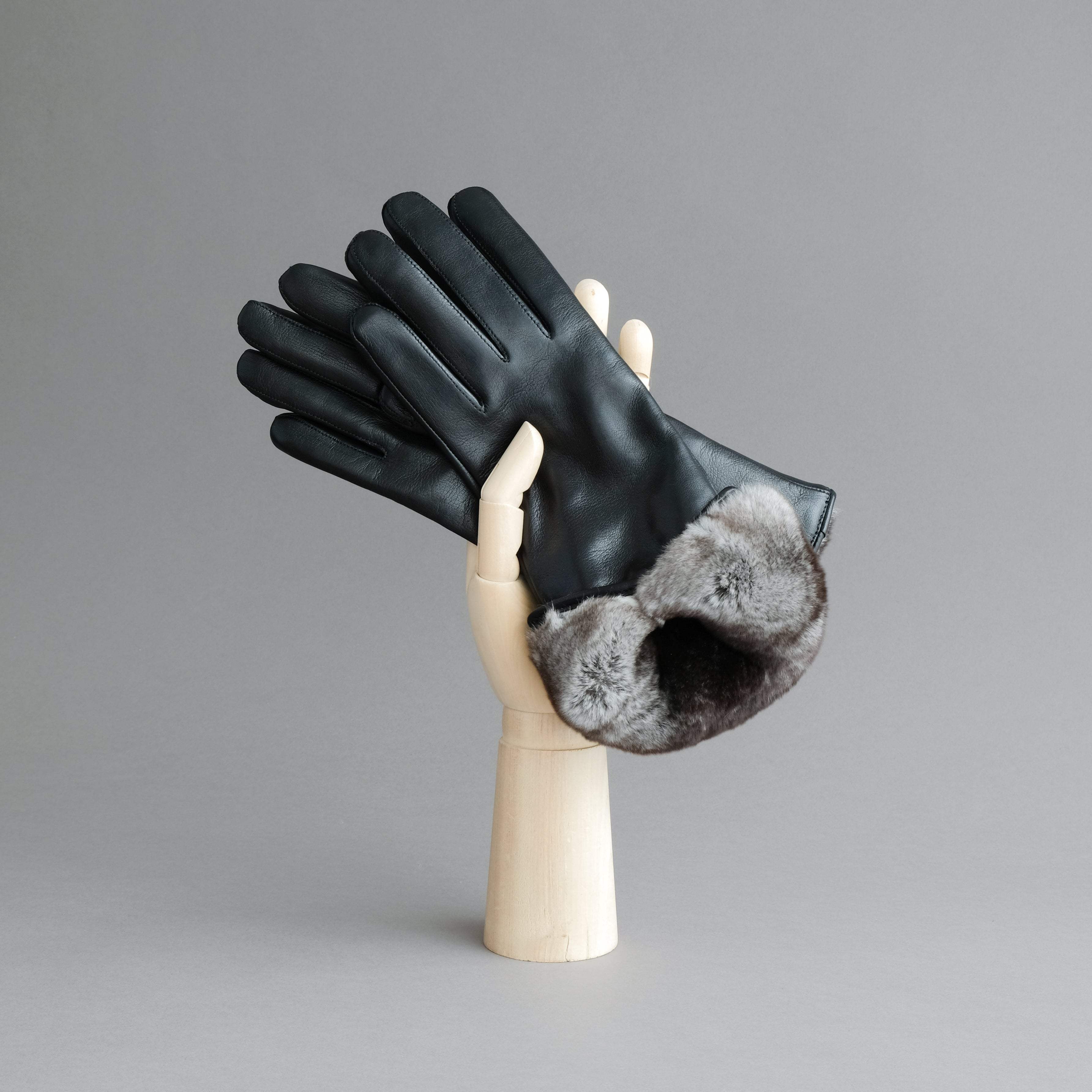 Ladies Gloves from Hair Sheep Nappa lined with Cashmere and Orylag - TR Handschuhe Wien - Thomas Riemer Handmade Gloves