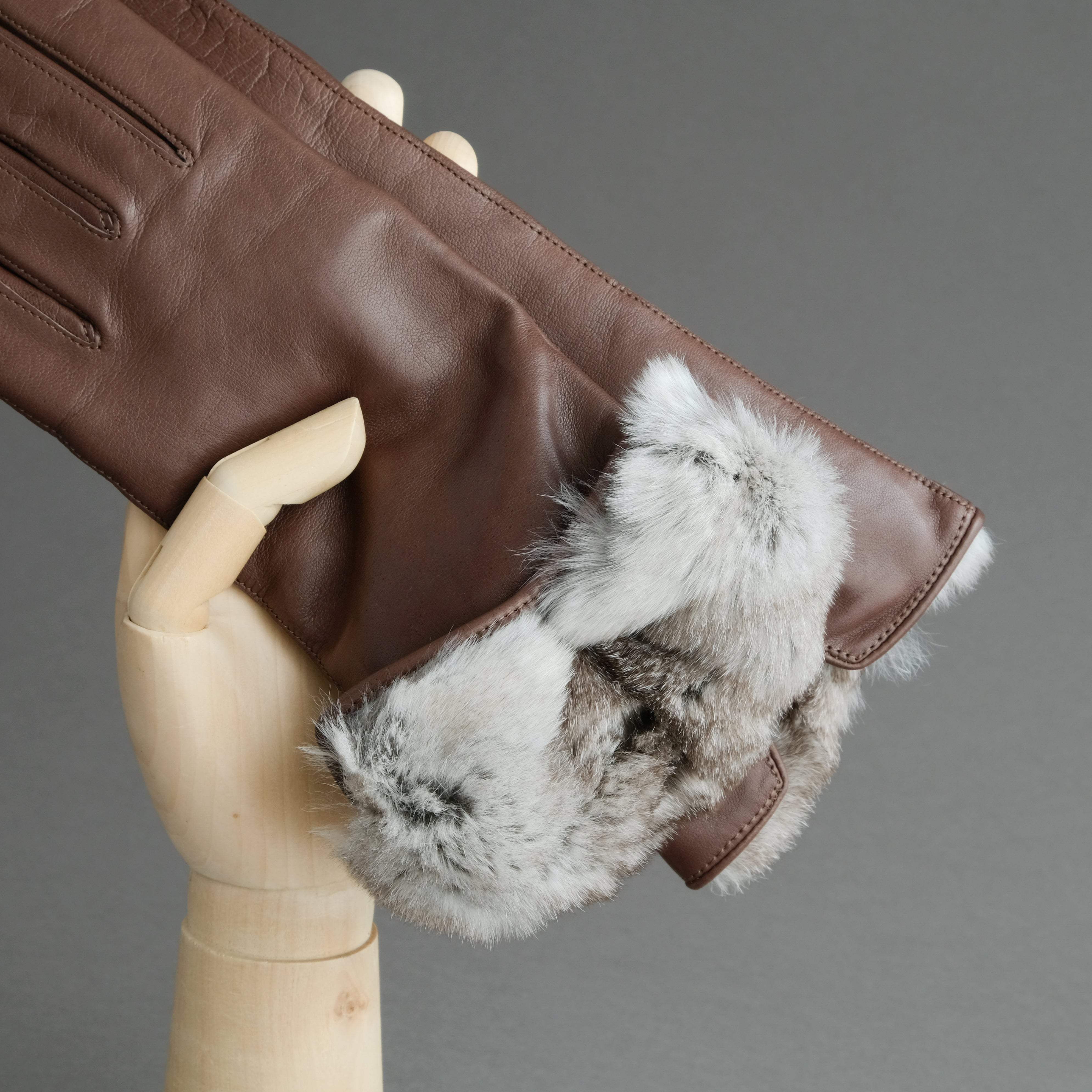 Ladies Gloves from Hair Sheep Nappa lined with Cashmere and Orylag - TR Handschuhe Wien - Thomas Riemer Handmade Gloves