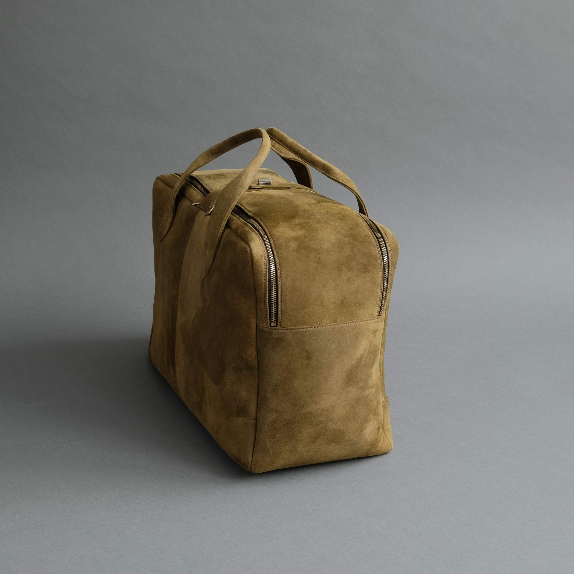 Weekender From Forest Green Goatskin Suede – TR Handschuhe Wien ...