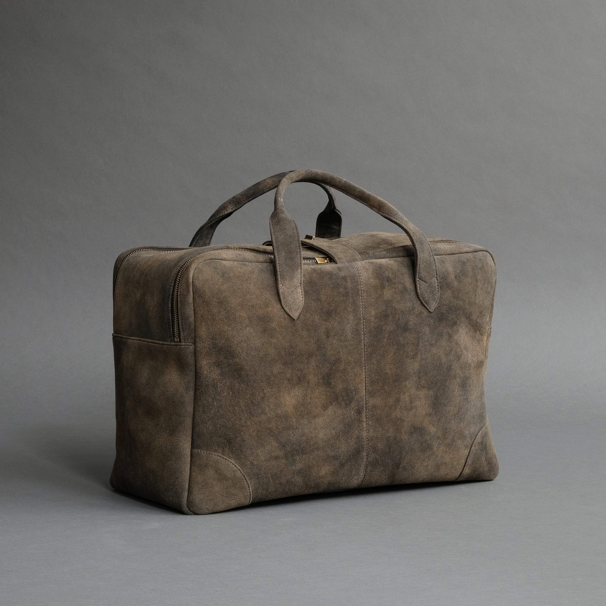 Weekender From Walnut Goatskin Suede - TR Handschuhe Wien - Thomas Riemer Handmade Gloves